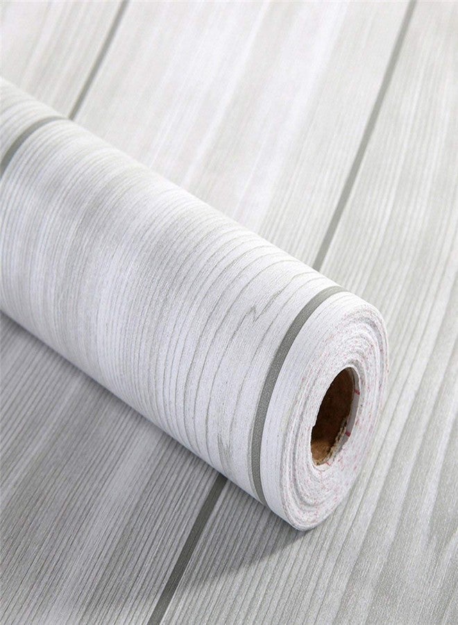 Waddllcor Decorative Wood Grain Wallpaper Self Adhesive Shelf Liner Peel and Stick Wallpaper for Kitchen Cabinet Drawer Countertop Door Shelves 17.7 Inch by 78 Inch - Image 2